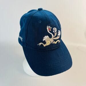 Reading Fightin' Phils Ostrich Pepsi Game Cap One Size Blue Embroidered